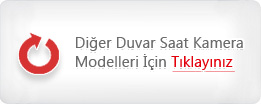 Duvar saat kamera modelleri